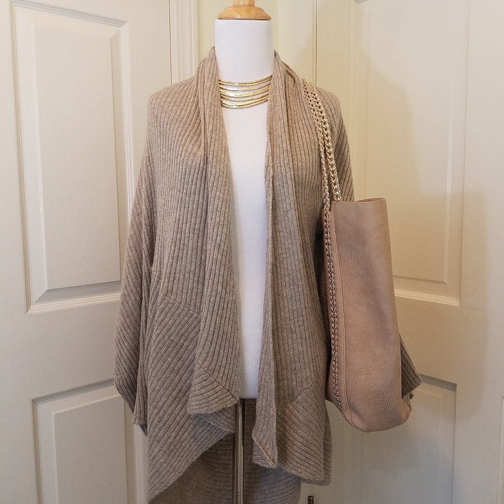 ZARA ANGORA PONCHO NWT